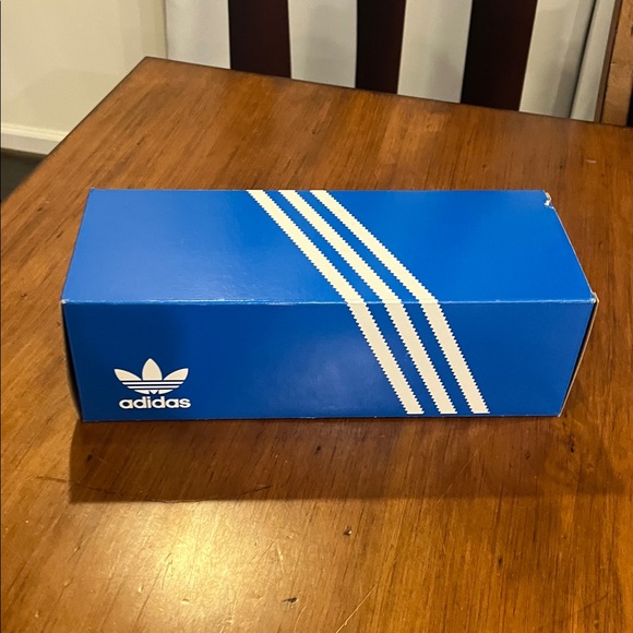 Adidas Adilette Slides Sandals Shoes Made in Italy JR3620 Blue Mens Size 11 main image 9